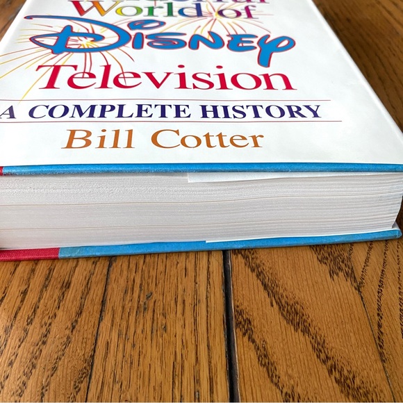 The Wonderful World of Disney Television BOOK SIGNED Bill Cotter hardback 1st ED - Picture 5 of 11